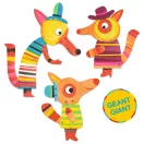 Djeco - Művészeti műhely, festés - A róka család, bábok - The fox family Djeco - Művészeti műhely, festés - A róka család, bábok - The fox family