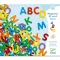 Djeco Mágneses betűkészlet - Színes nagybetűk - 83 small letters