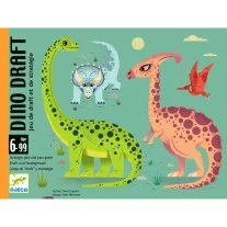Djeco Kártyajáték - Dino Draft - Dínók nyomában