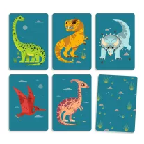 Djeco Kártyajáték - Dino Draft - Dínók nyomában