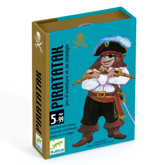 Djeco Kártyajáték - Kalóz csata - Piratatak Djeco Kártyajáték - Kalóz csata - Piratatak