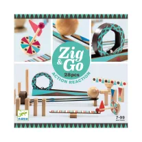 DJECO Építõjáték - Sokasodó, 28 db - Zig & Go