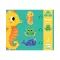 Djeco Primo puzzle - A tengerben, 4-6-9 db-os - In the sea