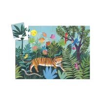   Djeco Formadobozos puzzle - A tigris sétája - The tiger's walk