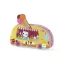 Djeco Formadobozos puzzle - Fagyis kocsi, 16 db-os - Ice cream truck