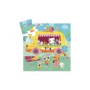 Djeco Formadobozos puzzle - Fagyis kocsi, 16 db-os - Ice cream truck Djeco Formadobozos puzzle - Fagyis kocsi, 16 db-os - Ice cream truck