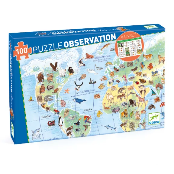 djeco megfigyelteto puzzle fold allatai djeco megfigyelteto puzzle fold allatai