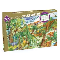 djeco megfigyelteto puzzle dinoszauruszok