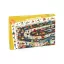 Djeco Megfigyeltető puzzle - Állati autóverseny, 54 db-os - Car rally