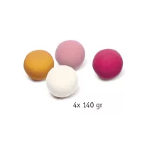 Djeco Gyurma - Pillegyurma - 4 tubs of play dough, Sweet