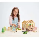 Tender Leaf fa üvegház – Greenhouse and Garden Set kerti kiegészítőkkel Tender Leaf fa üvegház – Greenhouse and Garden Set kerti kiegészítőkkel