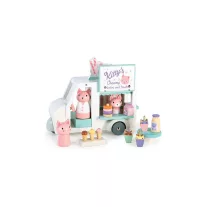   Tender Leaf fa kisautó tejbárral – Kitty’s Milkshake Van 3 cicafigurával