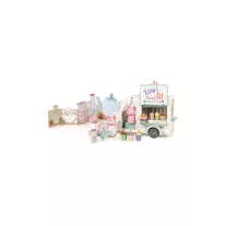  Tender Leaf fa kisautó tejbárral – Kitty’s Milkshake Van 3 cicafigurával